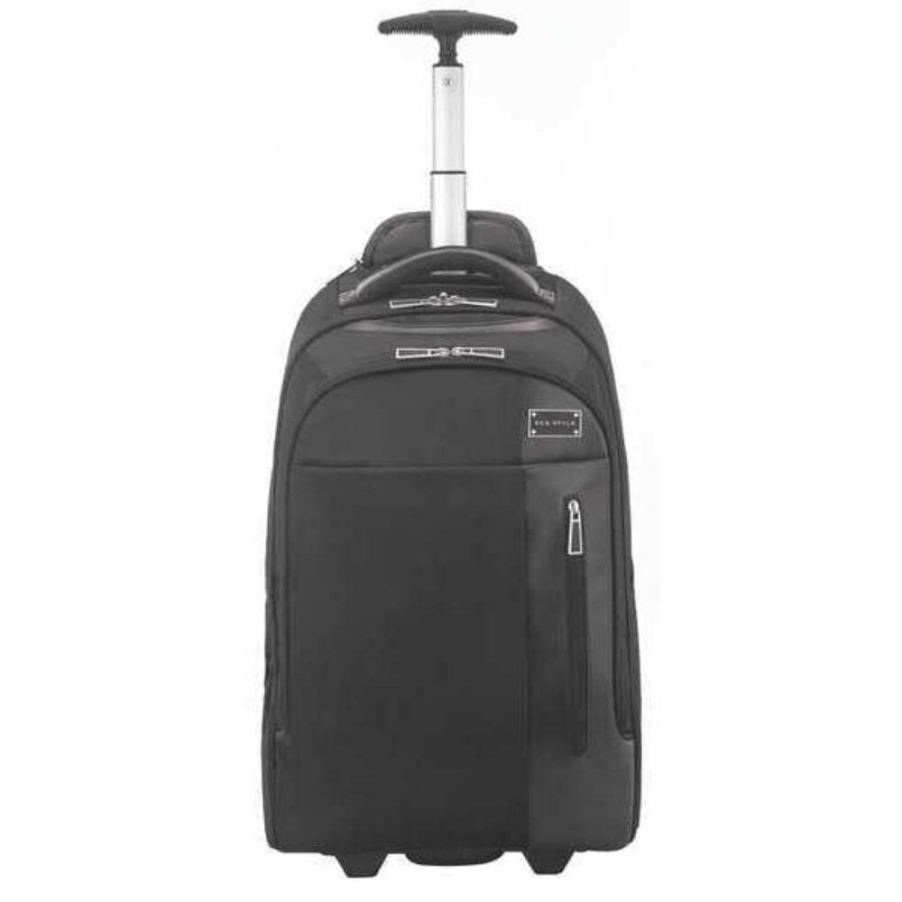 Eco Style Tech Exec Rolling Backpack – Black NWT - image 2